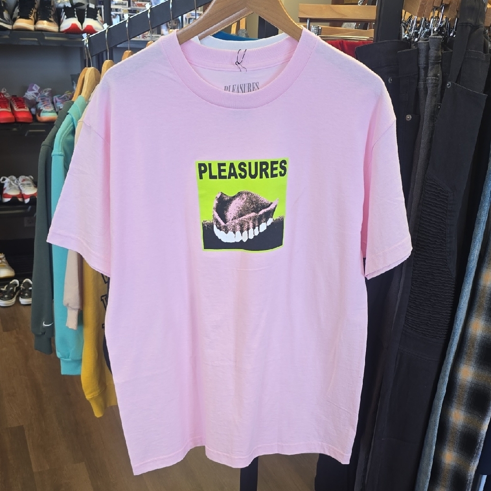Pleasures Pink Graphic T-Shirt